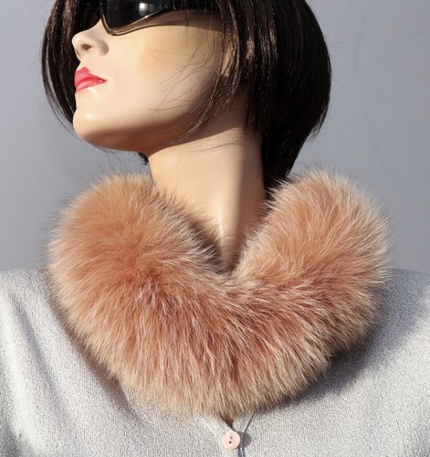 Fur scarf blue fox - fox, boa