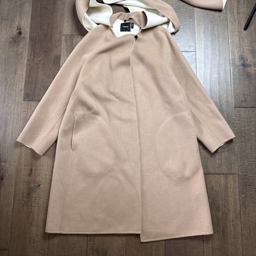 Theory scarf coat double - scarf, double-face